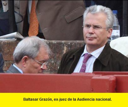 baltasar garzon en los toros